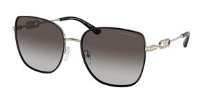 Zonnebril MICHAEL Michael Kors Occhiali da Sole Empire Square 2 MK1129J 10148G