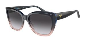 Emporio Armani EA4198 Dames Zonnebril - Cat eye Blauw - Glazen met sterkte beschikbaar