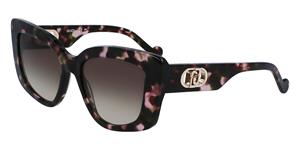 LIU JO LJ776S | Damen-Sonnenbrille | Butterfly | Fassung: Kunststoff Havanna | Glasfarbe: Braun