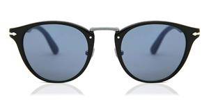 Persol PO3108S 95/56 zwart lichtblauw zonnebril
