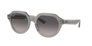RAY-BAN RB4399 | Unisex-Sonnenbrille | Panto | Fassung: Mineral Grau | Glasfarbe: Grau