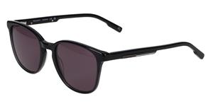 HACKETT HE 3343 | Herren-Sonnenbrille | Eckig | Fassung: Kunststoff Schwarz | Glasfarbe: Grau