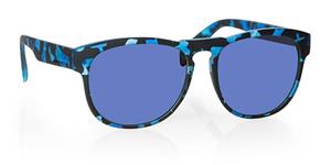 Unisex-sonnenbrille Italia Independent 0902-141-000 Blau Schwarz (ø 54 Mm)