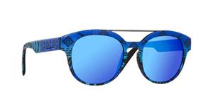 Unisex-sonnenbrille Italia Independent 0900inx-022-000 Blau (ø 50 Mm)