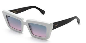 Zonnebril Retrosuperfuture Occhiali da Sole Coccodrillo White ZV5