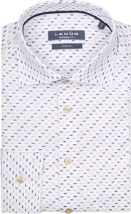Ledub Overhemd Print Wit Multicolour