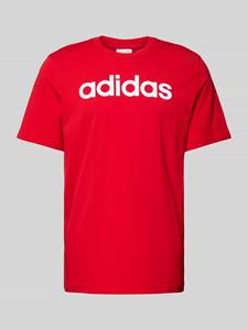 Adidas Essentials Single Jersey Linear Geborduurd Logo T-shirt