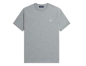 Fred Perry T-Shirt Ringer M3519 Lichtgrijs