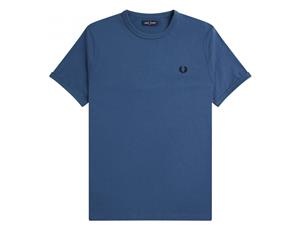 Fred Perry T-Shirt Ringer M3519 Mid Blauw