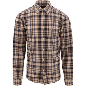 Marc O'Polo Overhemd Ruiten Beige