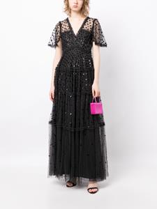 Needle & Thread Thea sequin-embellished gown - Zwart