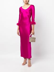 Gilda & Pearl Zijden maxi-jurk - Roze