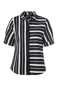 Mart Visser Day Print Blouse Zwart / Wit