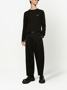 Dolce & Gabbana T-shirt met lange mouwen - Zwart