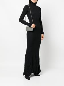 Balenciaga Maxi-jurk met hoge hals - Zwart
