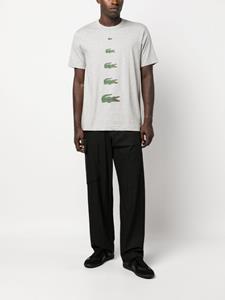 Comme Des Garçons Shirt x Lacoste logo-print cotton T-shirt - Grijs