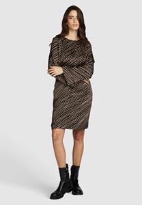 marcaurel Marc Aurel • bruine gestreepte jurk • 36