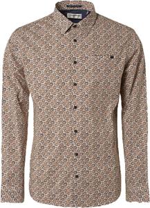 No- Excess Male Overhemden 21430815sn Shirt Stretch Allover Printed