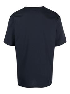 Sunnei logo-print organic cotton T-shirt - Blauw