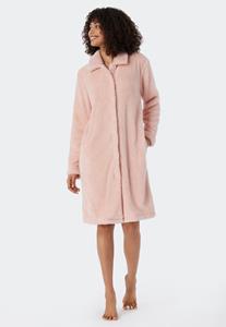 Schiesser Teddyfleece kamerjas rosé - Essentials 