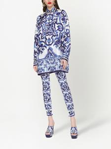 Dolce & Gabbana Blouse met print - Blauw