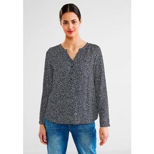 STREET ONE Druckbluse, mit kurzer Knopfleiste