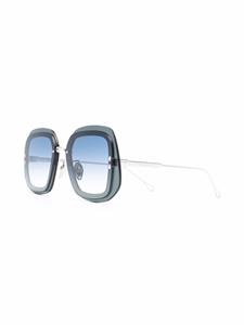 Isabel Marant Eyewear Zonnebril met oversized montuur - Zilver