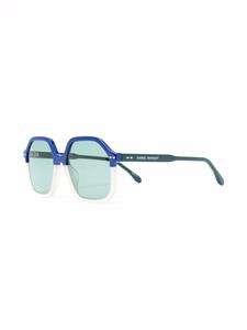 Isabel Marant Eyewear Zonnebril met vierkant montuur - Blauw