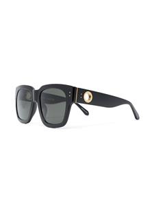 Linda Farrow Amber zonnebril met oversized montuur - Zwart