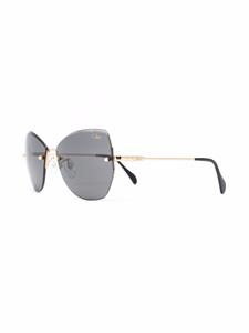 Cazal Zonnebril met cat-eye montuur - Zwart