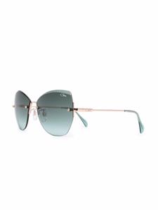 Cazal Zonnebril met cat-eye montuur - Groen