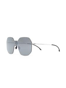 Mykita Zonnebril met oversized montuur - Grijs