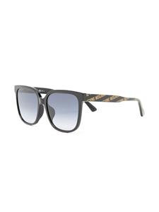 Moschino Eyewear Zonnebril met oversized montuur - Zwart