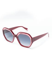 GIGI STUDIOS Zonnebril met geometrisch montuur - Rood