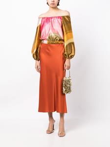Silvia Tcherassi Off-shoulder blouse - Roze
