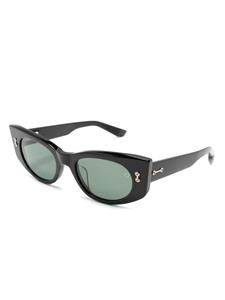 Akoni Zonnebril met cat-eye montuur - Zwart