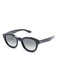 Giorgio Armani Zonnebril met rond montuur - Zwart