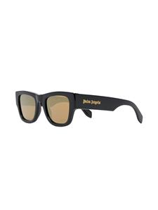 Palm Angels Eyewear Zonnebril met logoprint - Zwart
