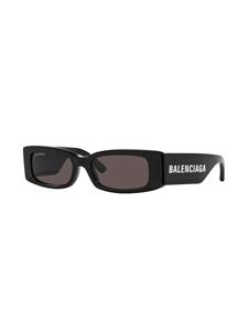 Balenciaga Eyewear Zonnebril met rechthoekig montuur - Zwart