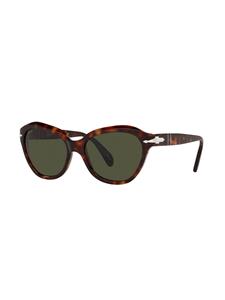 Persol Zonnebril met kattenoog montuur - Bruin