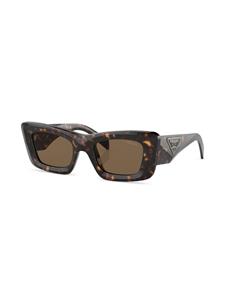 Prada Eyewear Zonnebril met schildpadschild design - Bruin