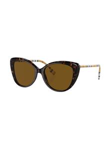 Burberry Eyewear Zonnebril met cat-eye montuur - Bruin