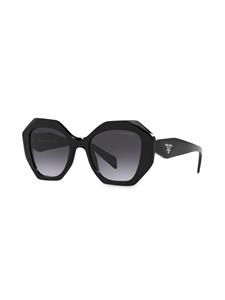 Prada Eyewear Zonnebril met oversized montuur - Zwart