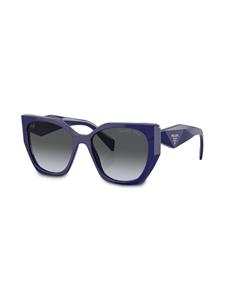 Prada Eyewear Zonnebril met cat-eye montuur - Zwart