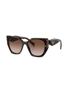 Prada Eyewear Zonnebril met schildpadschild design - Bruin