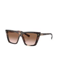 Prada Eyewear Zonnebril met cat-eye montuur - Bruin