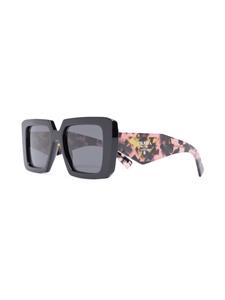 Prada Eyewear Zonnebril met vierkant montuur - Zwart
