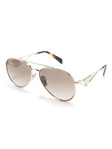 Prada Eyewear Zonnebril met piloten montuur - Goud