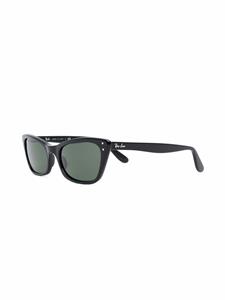 Ray-Ban Lady Burbank zonnebril met cat-eye montuur - Zwart