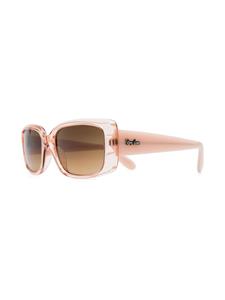 Ray-Ban Zonnebril met rechthoekig montuur - Roze